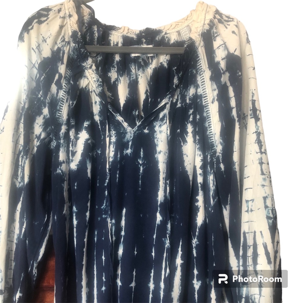 Knox Rose Tie Dye Hippie Boho Festival Coastal Crochet Top XXL - Picture 7 of 16
